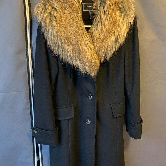 Le château coat with faux fur removable - Picture 4 of 9